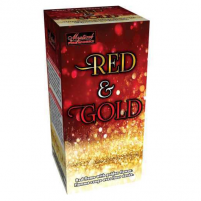 Feux d'artifice Red & Gold Fountain